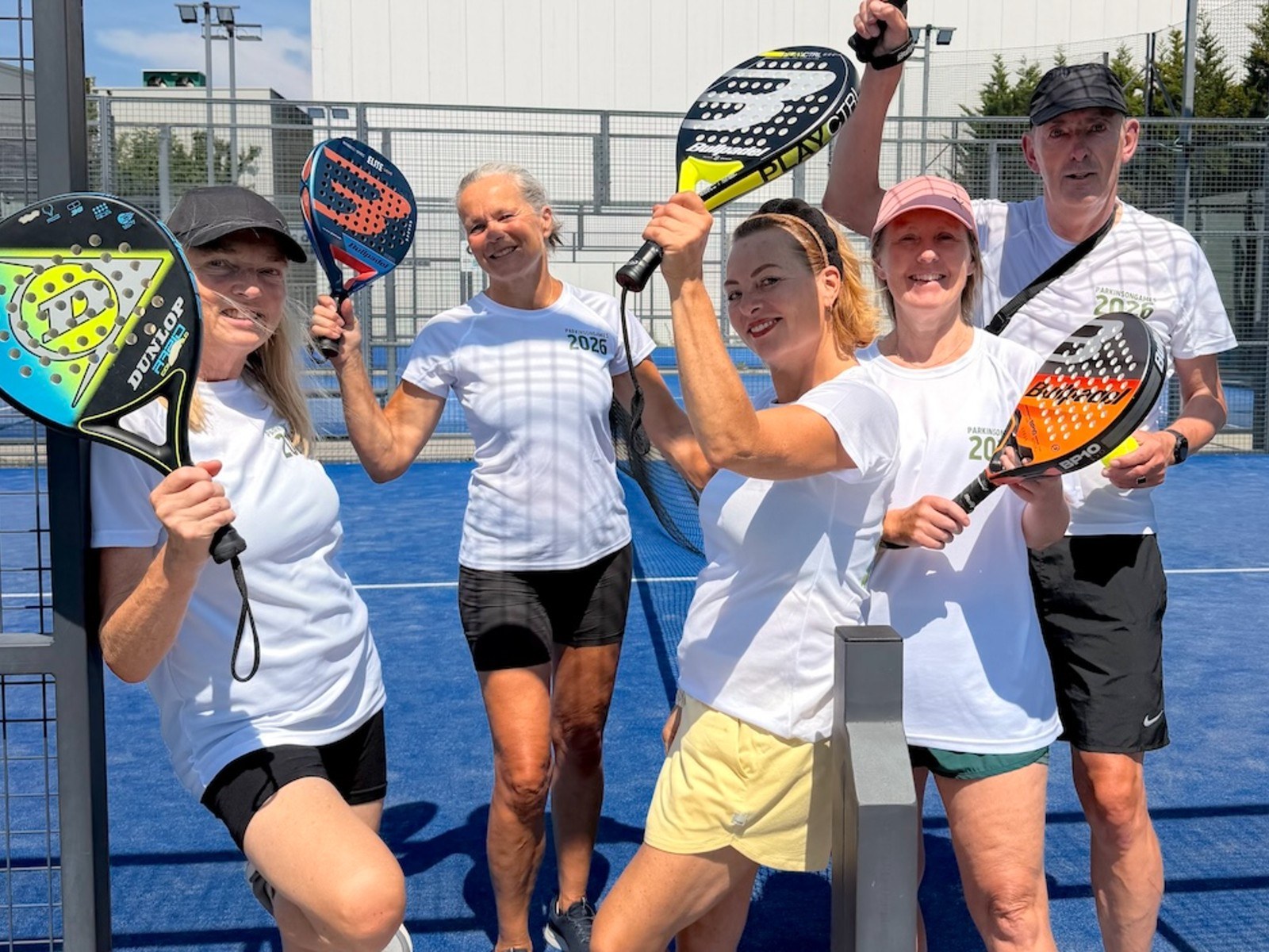 Padel voor mensen met Parkinson