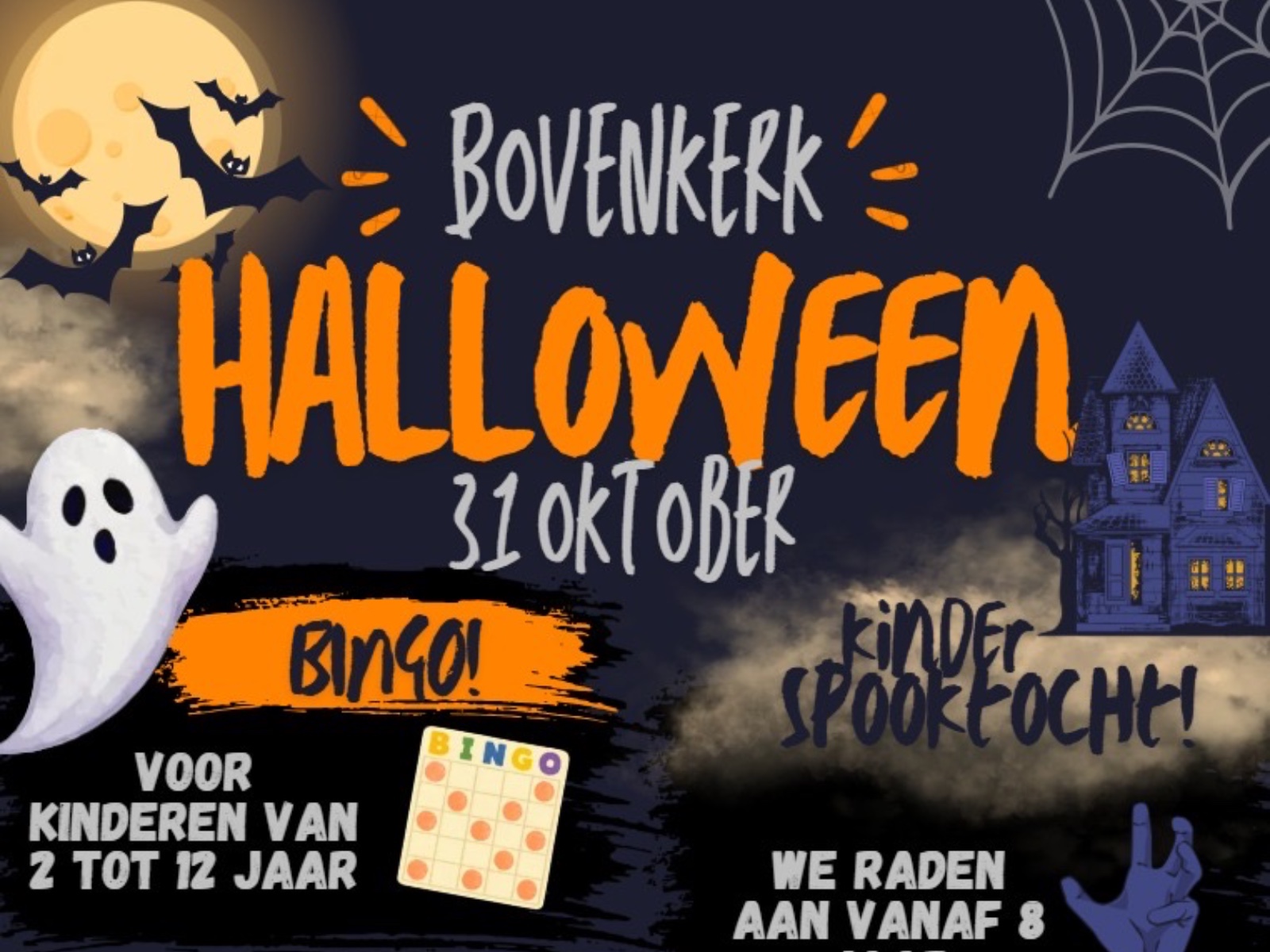 Halloween in Bovenkerk: Kids’ Bingo & Spooky Walk